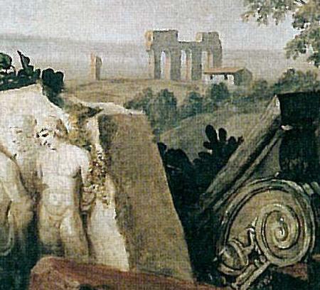 TISCHBEIN, Johann Heinrich Wilhelm Portrait Goethes in der Campagna Germany oil painting art